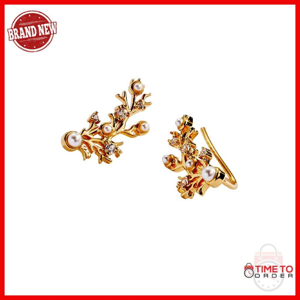 Nickel-Free Brass Drop Earrings, Seaside Style, Model AO250598SSG